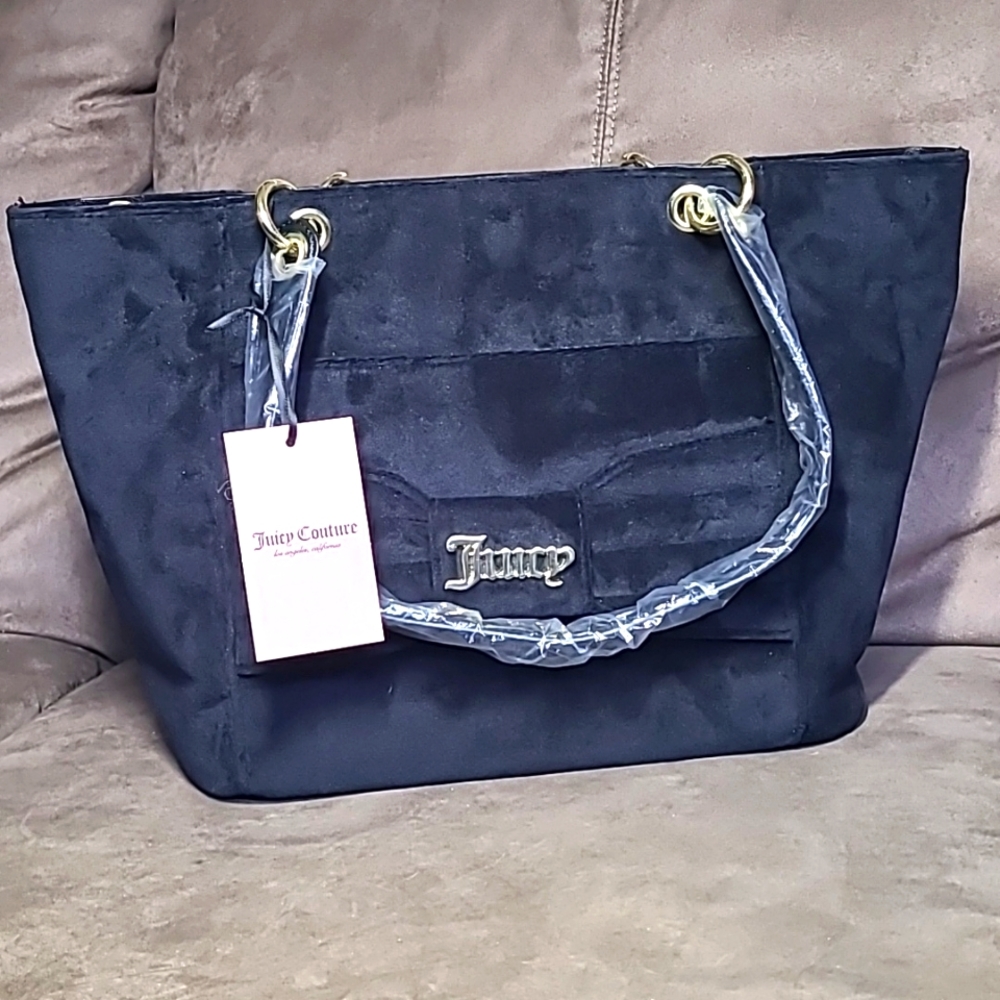 JUICY COUTURE Petty Bow Tote Black